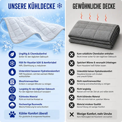 Cooling Dog Blanket | Washable, Breathable & Lightweight