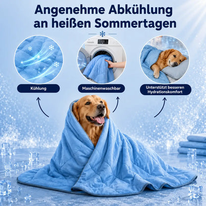 Cooling Dog Blanket | Washable, Breathable & Summer Comfort
