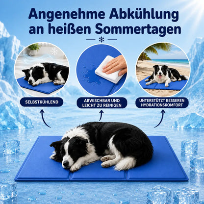 Cooling Mat for Dogs | Self-Cooling & Scratch-Resistant for Summer