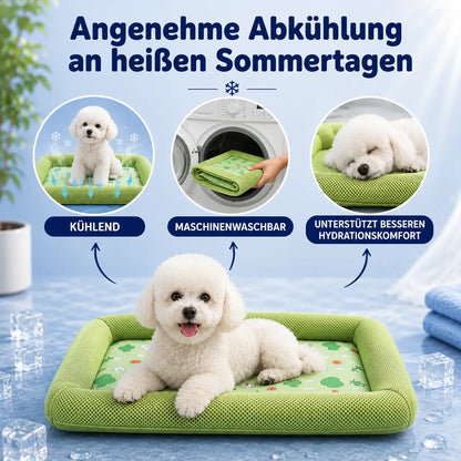 Cooling Dog Bed Summer | Breathable Cooling Mat Non-Slip