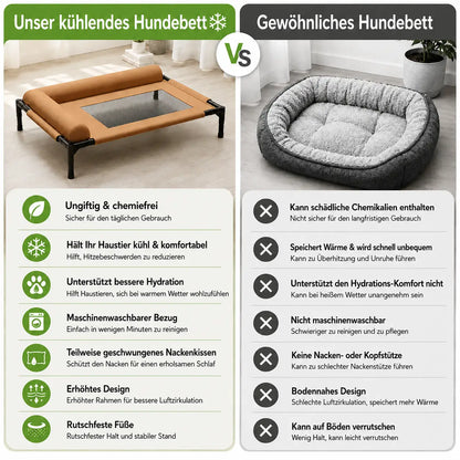 Cooling Dog Bed & Cat Bed | Breathable for Summer