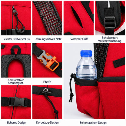 Dog Carrier Bag | Ergonomic & Comfortable Backpack for On the Go