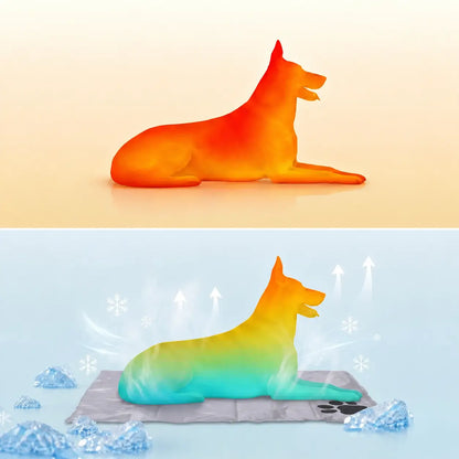 Self-cooling Dog Mat | Pressure-activated Cooling Mat