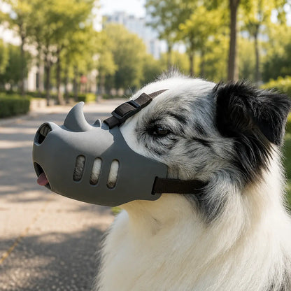 Adjustable Muzzle for Dog | Breathable & Safe for Training