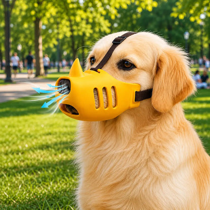 Adjustable Muzzle for Dog | Breathable & Safe for Training