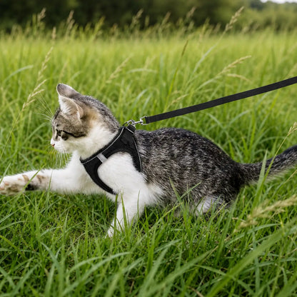 Reflective breathable cat harness | Comfortable & safe