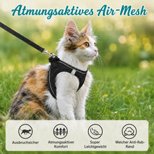 Reflective breathable cat harness | Comfortable & safe