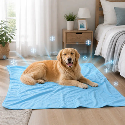 Cooling Dog Blanket | Summer Cooling Mat & Breathable
