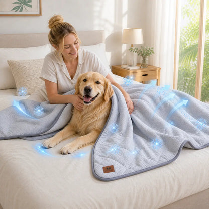 Wasserdichte Hundedecke Kühlmatte | Wendedecke