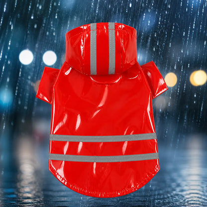 Dog coat waterproof & reflective | lightweight raincoat