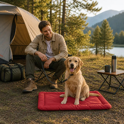 Dog Bed Outdoor | Waterproof Travel Mat Foldable & Washable