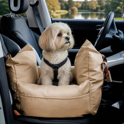 Luxury Dog Car Seat | Comfortable & Safe Travel Seat for Dogs