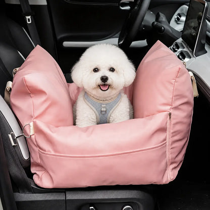 Luxury Dog Car Seat | Comfortable & Safe Travel Seat for Dogs