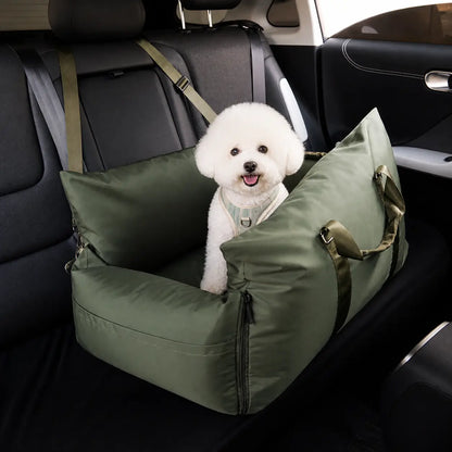 Luxury Dog Car Seat | Comfortable & Safe Travel Seat for Dogs