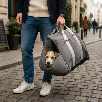 Luxury Dog Car Seat | Comfortable & Safe Travel Seat for Dogs