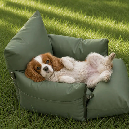Luxury Dog Car Seat | Comfortable & Safe Travel Seat for Dogs