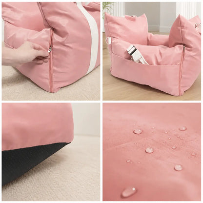Luxury Dog Car Seat | Comfortable & Safe Travel Seat for Dogs