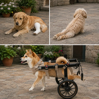 Adjustable Dog Cart for Hind Legs | Mobility Aid