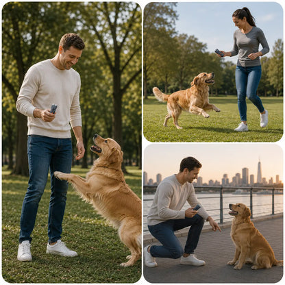 Dog Repellent Ultrasonic Device | Stops Barking Immediately