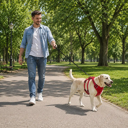 Escape-proof dog harness | Adjustable & padded safety harness