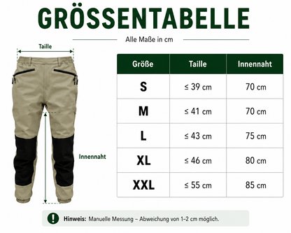 Atmungsaktive Wathose mit Neoprensocken | Wasserdicht für Angler