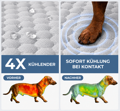 Dog Cooling Mat Summer | Washable & Non-Slip