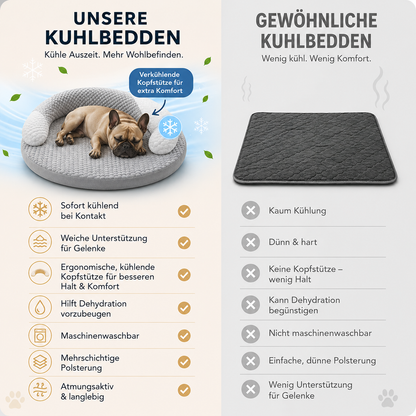 Dog Cooling Mat Summer | Washable & Non-Slip