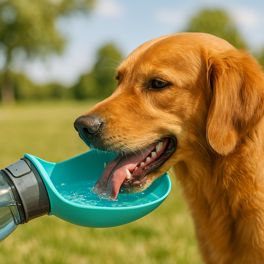 ThirstyPal – Die Premium-Trinkflasche für deinen Hund unterwegs