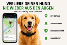 GPS-Tracker für Hunde & Katzen mit Echtzeit-Ortung