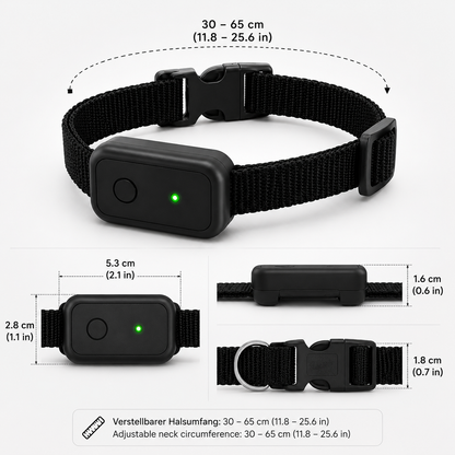 GPS Tracker for Dogs & Cats with Real-Time Location