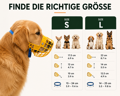 Muzzle for Dog | breathable, safe & comfortable for walks