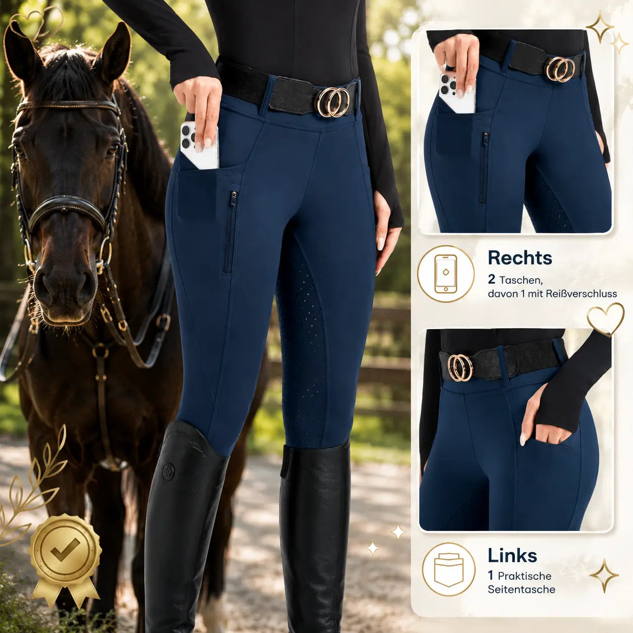 Damen_Reithose Produktmerkmale