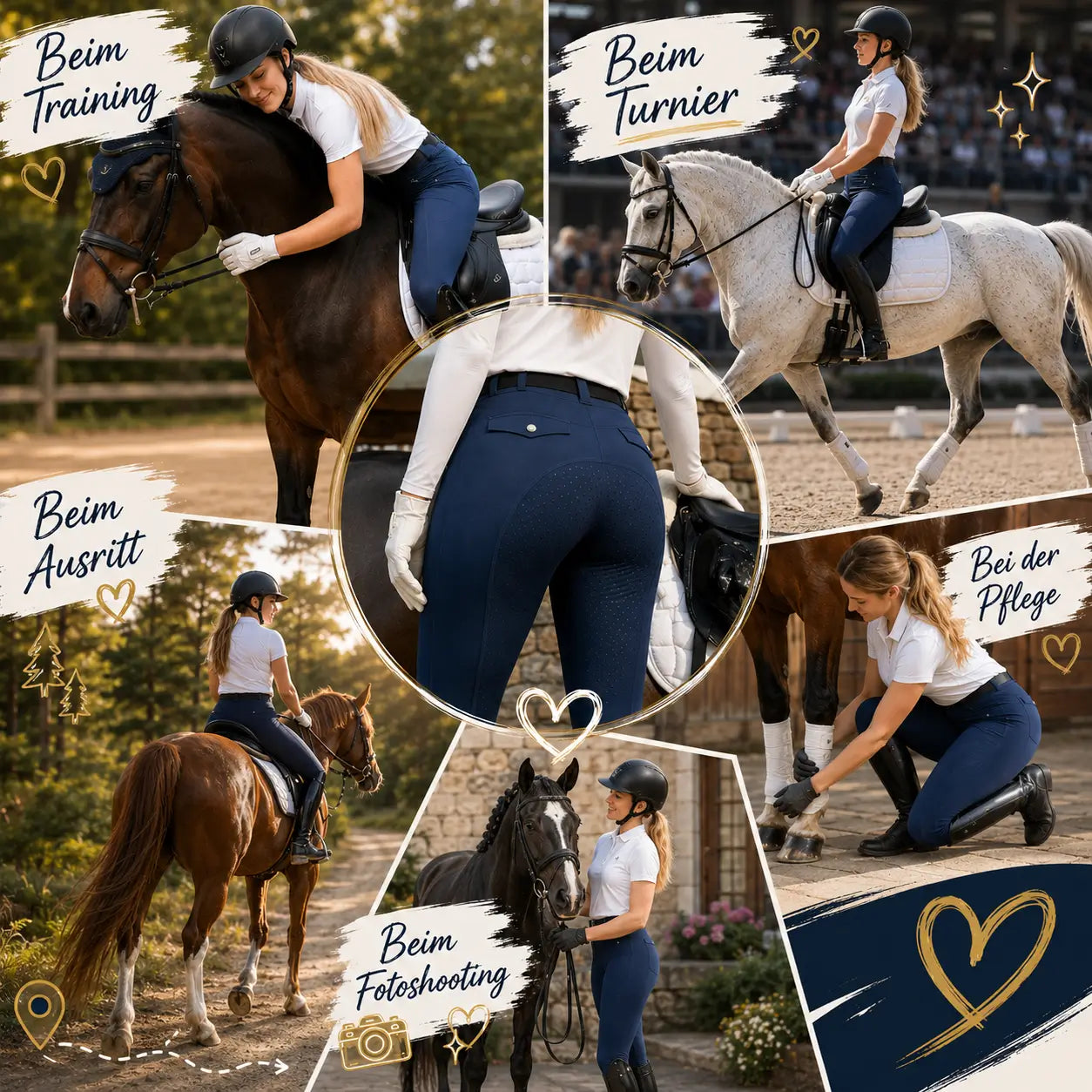 Damen_Reithose Anwendungsszenarien