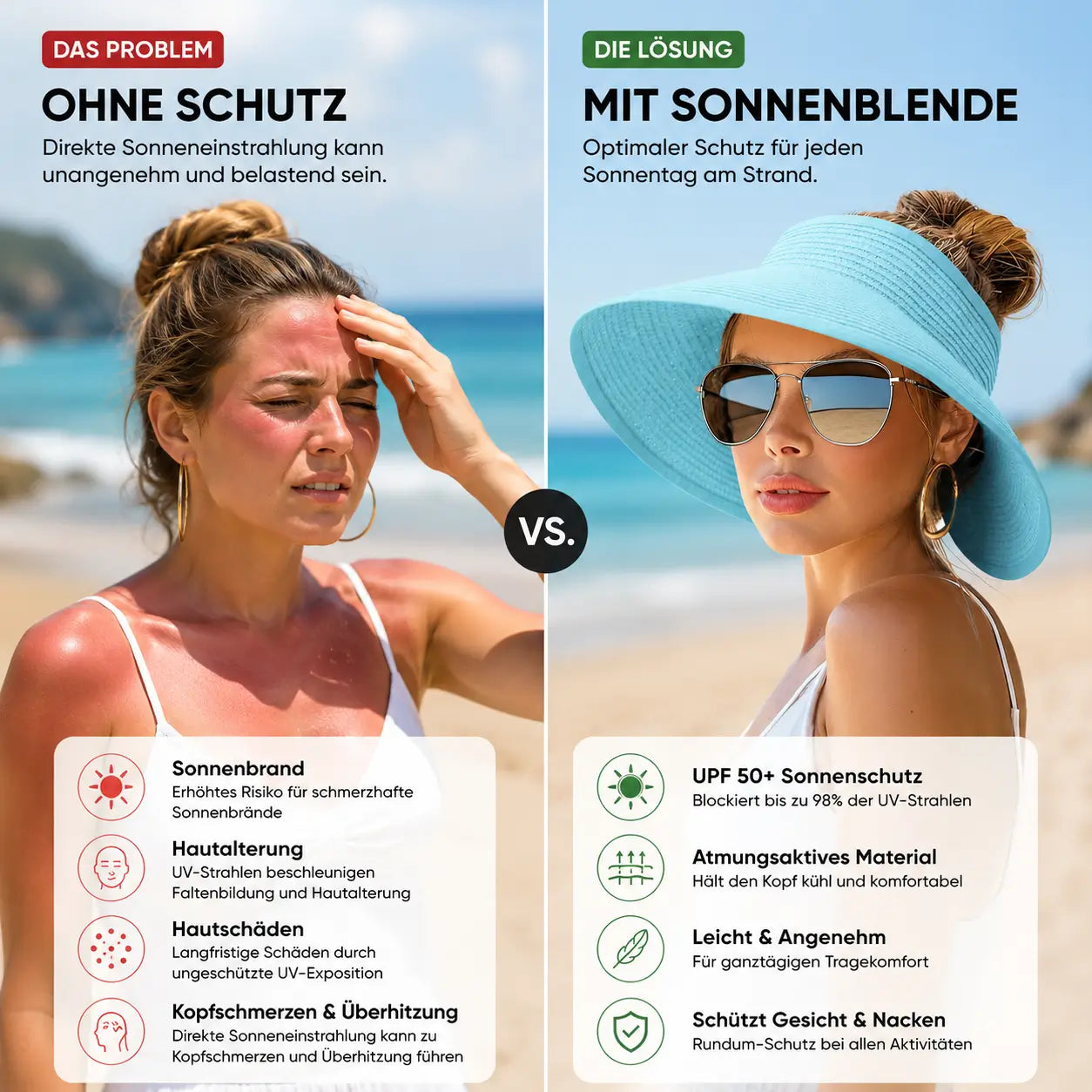 Sonnenblende Problem & Lösung
