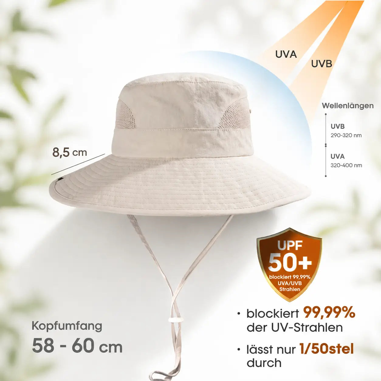 Sonnenhut UVA UVB