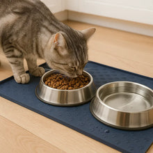 Tapis de nourriture pour chiens et chats | antidérapant, étanche et léger