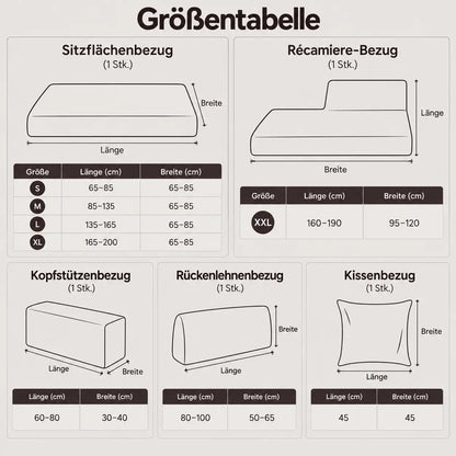 Hundematte Größentabelle
