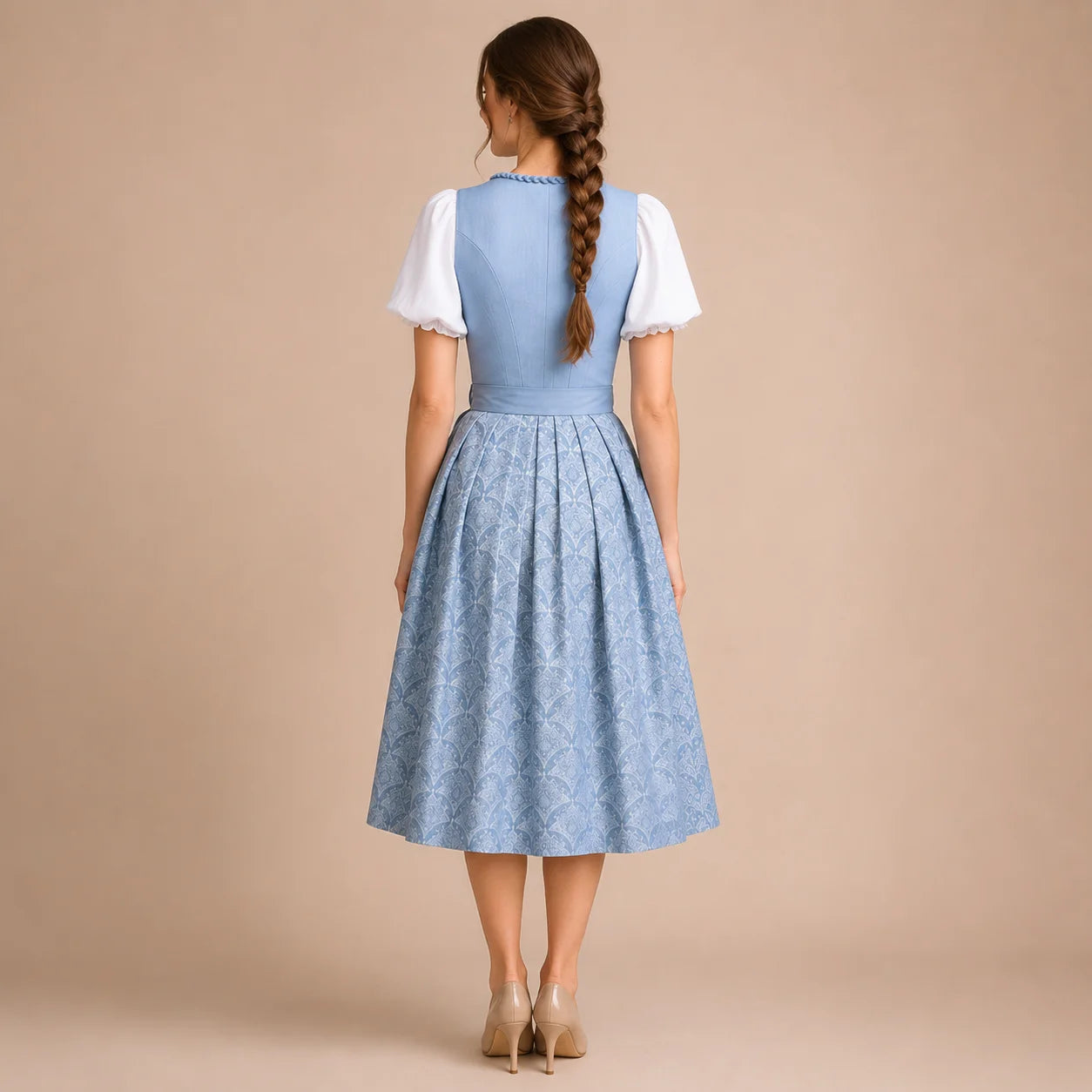 Dirndl_Damen_Blau_70_cm 