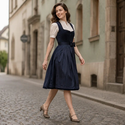 Samt-Trachtenkleid Lifestyle-Bild