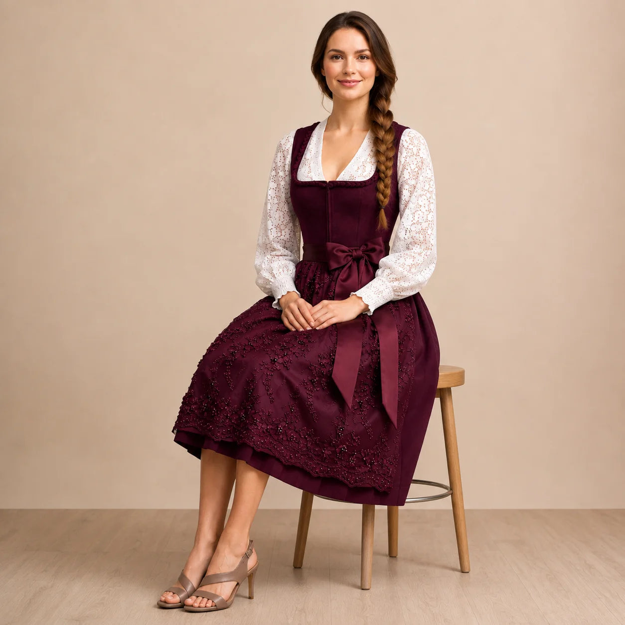 Dirndl_Damen_Rot_60 Hauptbild 