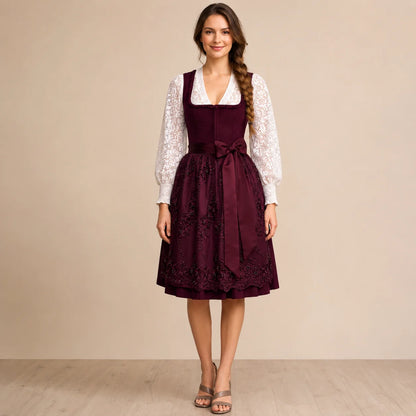 Dirndl_Damen_Rot_60 