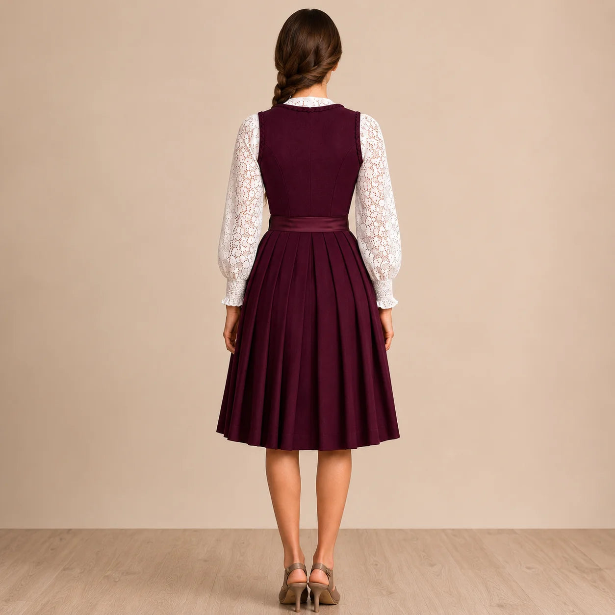 Dirndl_Damen_Rot_60 