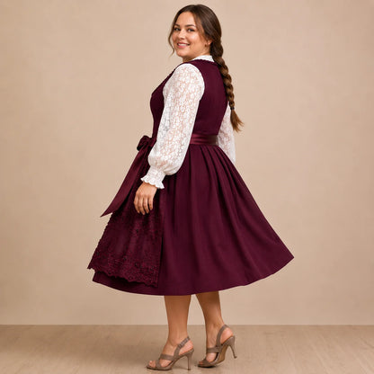 Dirndl_Damen_Rot_60 