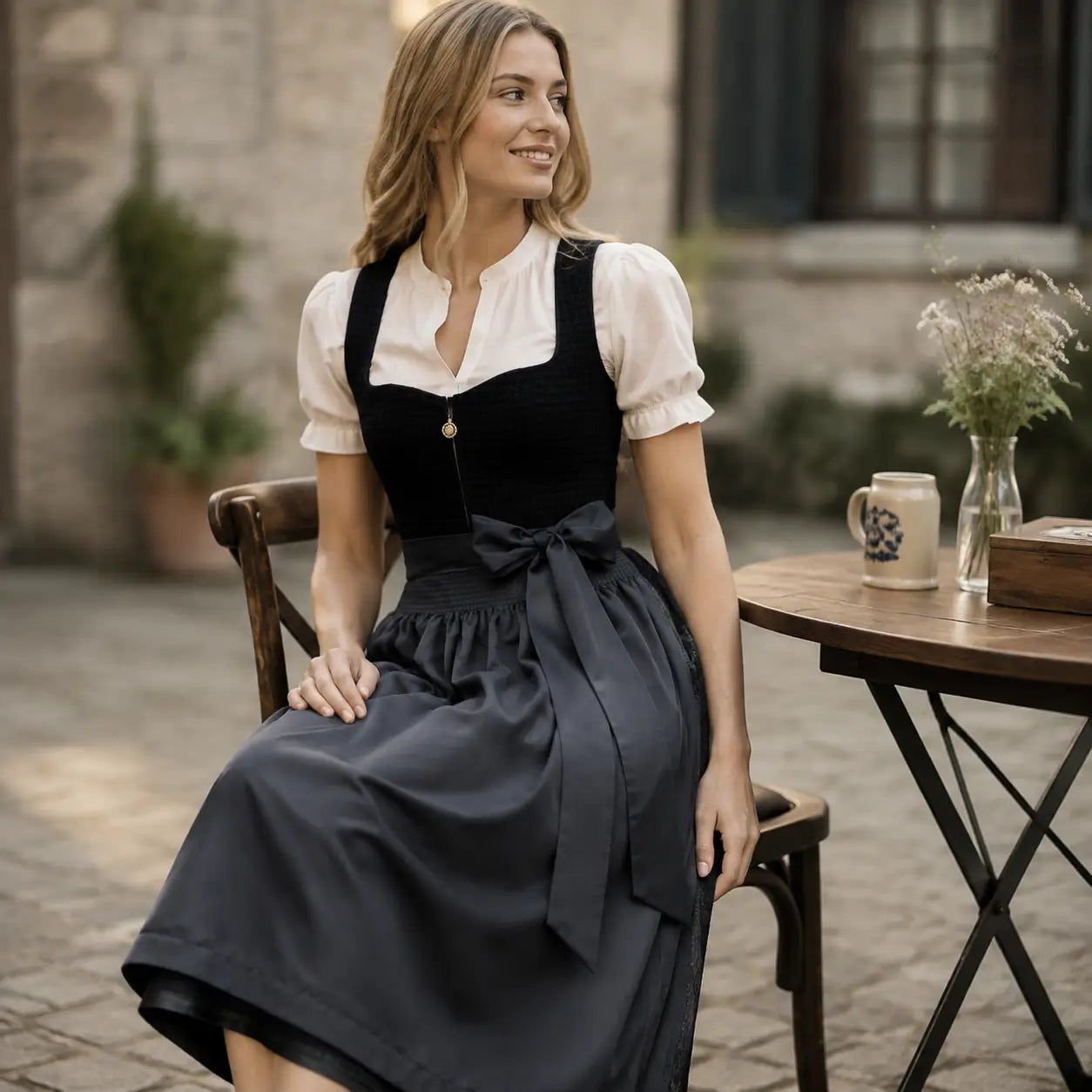  Elegantes Trachtenkleid Lifestyle-Bild