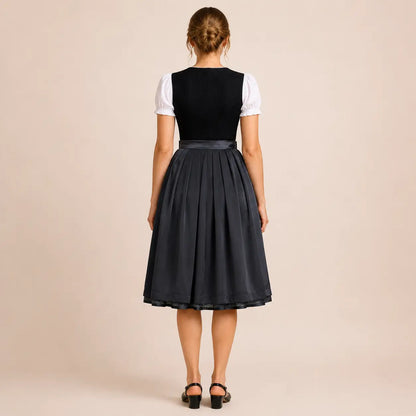  Elegantes Trachtenkleid Rückansicht