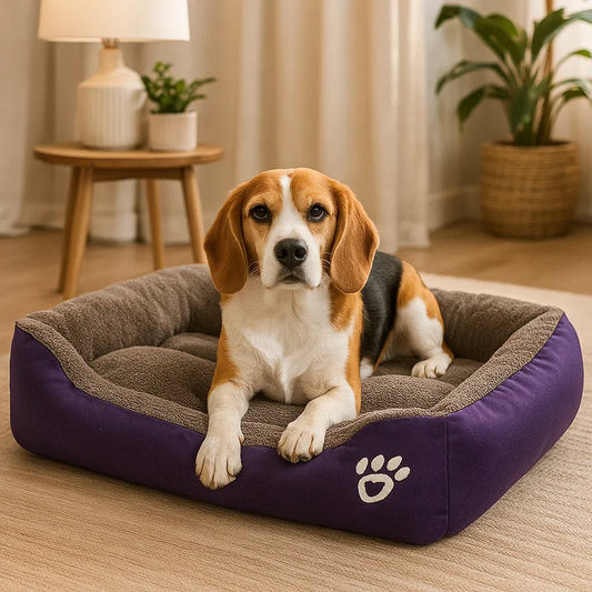 Hundebett | Weiches Beruhigungsbett für Ruhigen & Erholsamen Schlaf