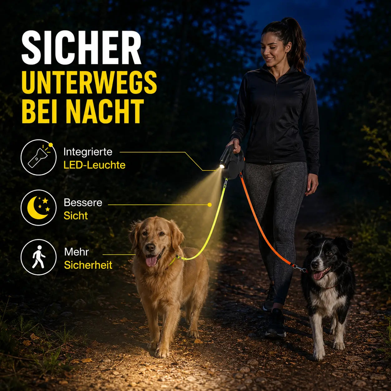 Doppel Hundeleine Produktmerkmale