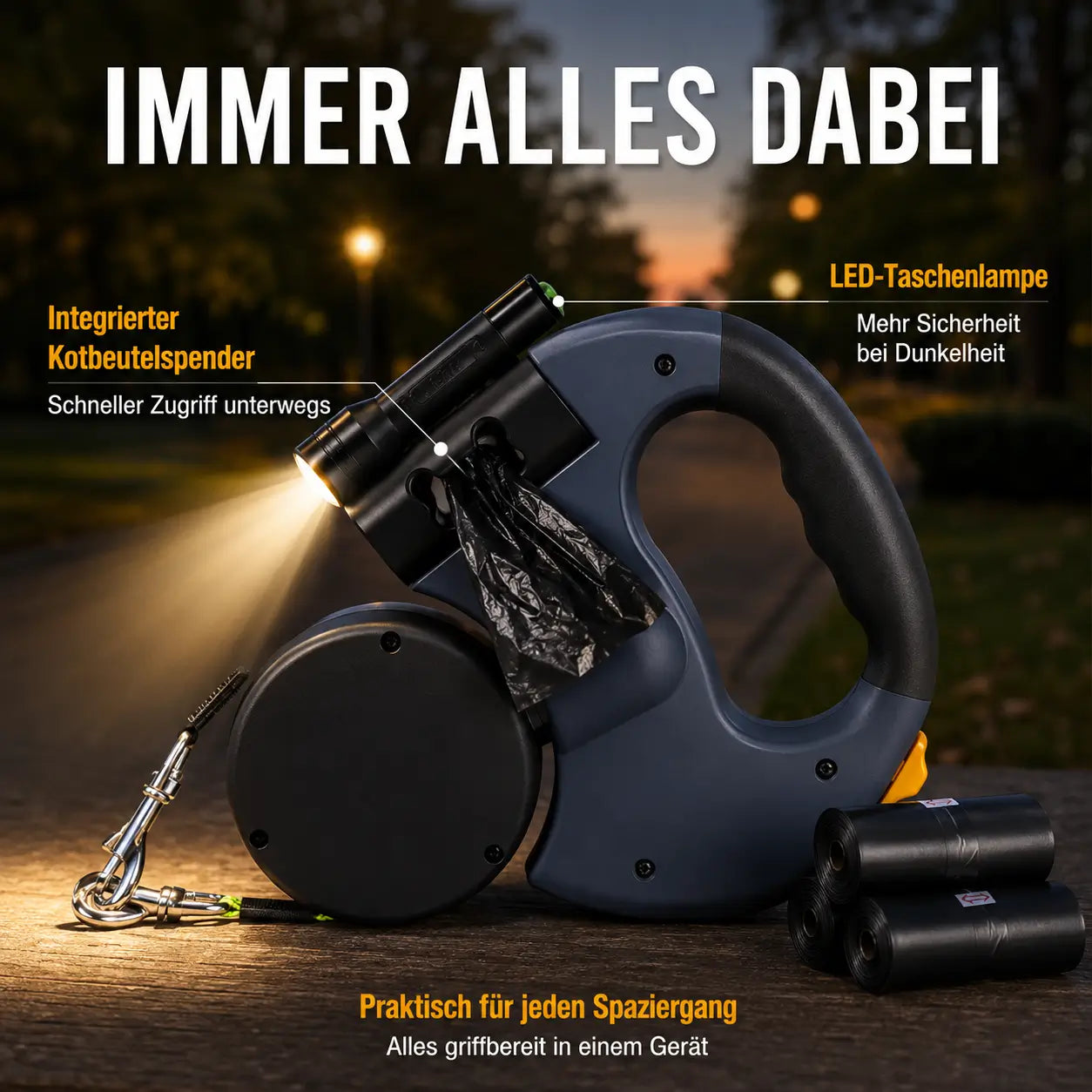 Doppel Hundeleine Produktmerkmale