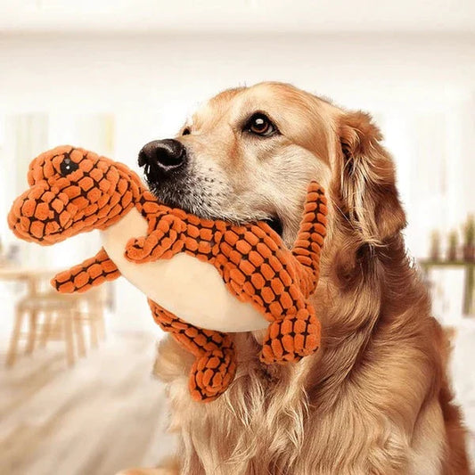 Starker Dino – Beruhigendes Hundespielzeug