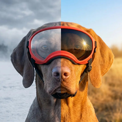 Schutzbrille mit UV Schutz | Winddicht & Verstellbar